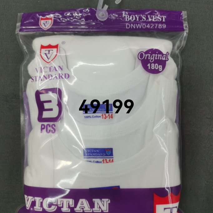 victan standar boys' vest three-color boys' vest black white gray vest boys' children's vest